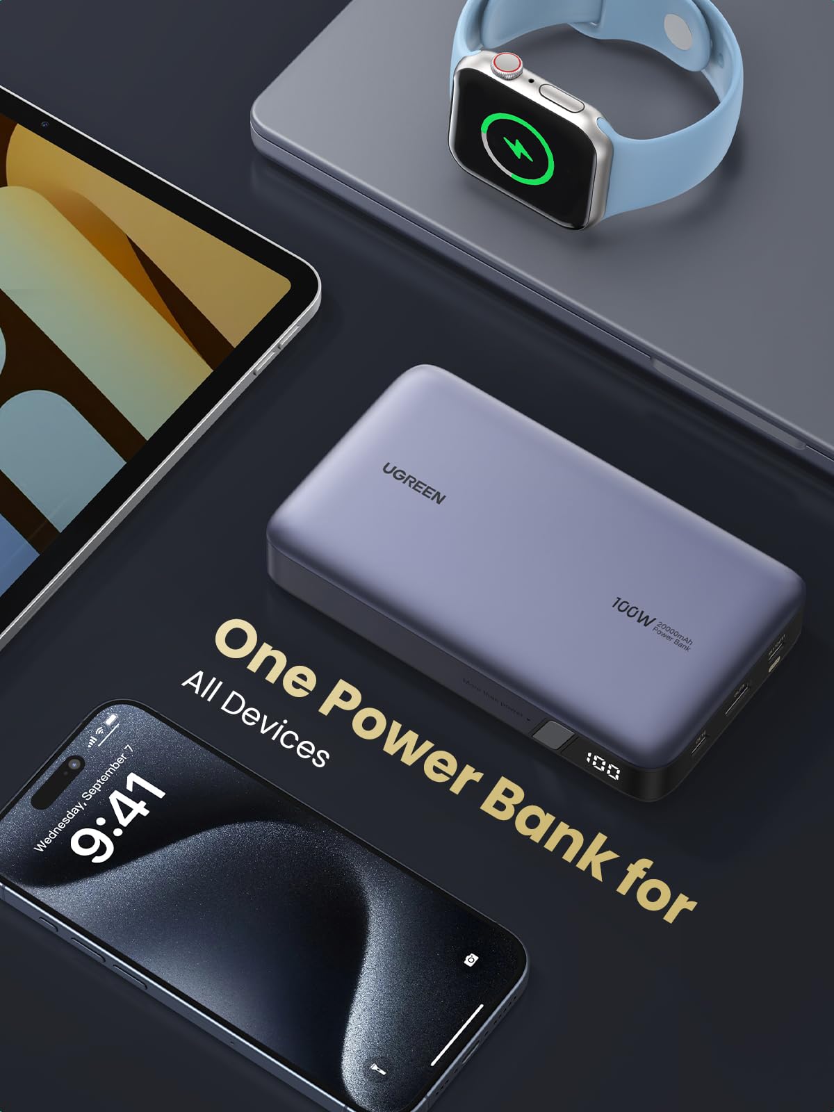 UGREEN Nexode Power Bank 20000mAh 100W